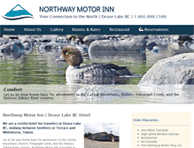 Tablet Screenshot of northwaymotorinn.com